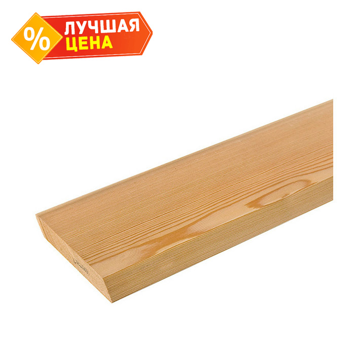 Планкен скошенный 21x145x3000 мм АВ
